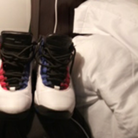 Jordan 10 retro Westbrook red and blue - Picture 2 of 3